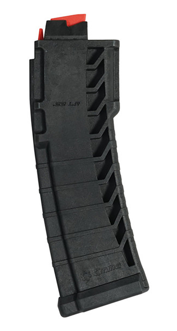 CMMG 22AFC2B Conversion Mag  25rd 22 LR Compatible w/ AR-15/MK4 Black                                                                                                                                   