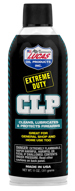Lucas Oil 10916 Extreme Duty CLP Cleans, Lubricates, Prevents Rust & Corrosion 11 oz Aerosol                                                                                                            