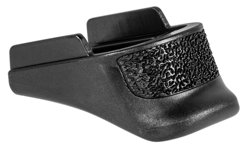 Pearce Grip PG365 Grip Extension  made of Polymer with Texture Black Finish & 5/8" Gripping Surface for Sig P365 with 10rd Mags                                                                         
