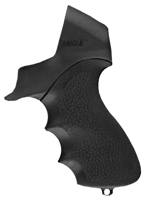 Hogue 05014 OverMolded Tamer  Black Rubber Pistol Grip with Finger Grooves for Mossberg 500 12 & 20 Gauge                                                                                               