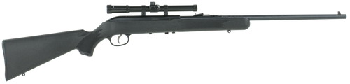 Savage Arms 40061 64 FLXP 22 LR Caliber with 10+1 Capacity, 21" Barrel, Matte Blued Metal Finish & Matte Black Synthetic Stock Left Hand (Full Size) Includes 4x15mm Scope                              