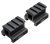 TruGlo TG8982B Picatinny Riser Mount - Matte Black Anodized