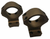 Talley HC940735 Scope Mount/Ring Combo  Burnt Bronze Aluminum 1" Tube X-Bolt Medium Rings Short/Long Action 0 MOA                                                                                       