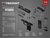TekMat SIG P365 Parts Diagram Gun Cleaning Mat 15"x20" TEKR20SIGP365