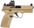 FN 509M MRD NMS 9mm Pistol w/ Holster - 2x10rd Mags FDE