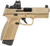 FN 545 Tactical MRD 45 ACP Pistol - 15rd Mags, FDE Finish