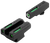 TruGlo TFX Tritium Fiber Optic Sight Set Walther PPS Black/Green