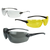 Radians OV3114CS Overlook Safety Glasses 3-Pack Clear Smoke Amber