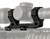 Reptilia LLC 100116 AUS Optic Mount Black 7075-T6 Aluminum 30mm Tube Mil-Spec 1913 Picatinny Rail Mount                                                                                                 