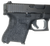 Talon Grips EV03R Adhesive Grip  Textured Black Rubber, Fits Subcompact Glock Gen 5                                                                                                                     