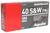 Aguila 40 S&W 180gr FMJ Target Ammo - 50 Rounds Per Box