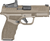 Springfield Hellcat Pro 9mm 3.7" FDE Pistol 15+1/17+1 Rounds