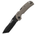 Cold Steel Engage Folding Tanto Knife 3" Black PVD Blade FDE Handle