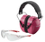 Champion Targets 40624 Eyes & Ears Combo 26dB Pink/Black Adult