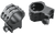 Weaver Mounts 48354 Six-Hole Skeleton Rings  Matte Black 30mm Extra High                                                                                                                                