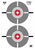 Birchwood Casey EZE-Scorer Bullseye Paper Targets 12"x18" 100 Pack