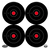 Birchwood Casey Dirty Bird 6" Bullseye Targets - 100 Pack