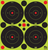 Pro-Shot SplatterShot 3" Bullseye Targets Black/Green 48-Pack