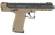 Kel-Tec CP33 22 LR Pistol 33+1 Capacity Tan Frame Threaded Barrel