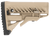 FAB Defense FXGLR16T GLR-16  Buttstock for AR-15/ M16 Flat Dark Earth Polymer                                                                                                                           