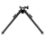 Mdt Sporting Goods Inc 106343BLK CKYE-POD Single Pull Bipod 9-15" High Black Anodized Aluminum                                                                                                          