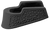 Hogue 18020 OverMolded Extension Base Pad Cobblestone Fits Sig Sauer P365 10rd Black Rubber                                                                                                             