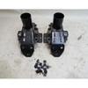 1997-2002 BMW Z3 Roadster Roll Bar Support Bracket Pair with Bolts Factory OEM
