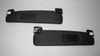 BMW E85 Z4 Roadster Cabrio Sun Visor Pair Left Right Black 2003-2008 USED OEM