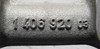 BMW S62 5.0L V8 M5 Z8 Engine Right Coolant Return Pipe Cyls 1-4 2000-2003 OEM