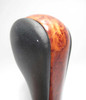 BMW E39 Auto Gear Shift Selector Knob Wood Black Leather 1997-2003 OEM USED
