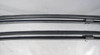 BMW E83 X3 SAV Factory Roof Rack Railings Pair Black w Moldings 2004-2010 USED