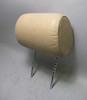BMW E39 5-Series E38 Front Basic Seat Headrest Beige Leather 1995-2003 USED OEM