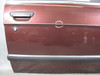 BMW E28 5-Series Right Front Passenger Door Shell Burgundy Red 1982-1988 USED OE