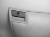 1988-1990 BMW E32 7-Series Factory Glove Box Silver Vinyl w Latch USED OEM