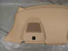 BMW E63 6-Series Late Model Rear Window Deck Shelf Cover Saddle Brown w Grilles