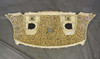 BMW E63 6-Series Late Model Rear Window Deck Shelf Cover Saddle Brown w Grilles