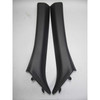 2007-2013 BMW E93 3-Series Convertible Cabrio A- Pillar Column Cover Pair Black