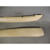 2007-2014 BMW E71 X6 E70 X5 Front Center Console Side Leather Trim Strips Beige