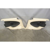 2006-2010 BMW E63 6-Series Coupe Rear Interior Trim Panels Cream Beige Leather