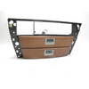 2002-2005 BMW E65 E66 745 Front Dash Center Cubbies Drawers w Dark Cherry Wood