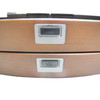 2002-2005 BMW E65 E66 745 Front Dash Center Cubbies Drawers w Dark Cherry Wood