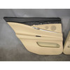 2010-2017 BMW F07 5-Series Gran Turismo GT Rear Int Door Panels Beige Leather