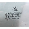 2011-2016 BMW F10 5-Series Sedan Left Front Driver’s Door Window Glass OEM