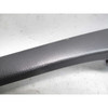 2006-2010 BMW E60 M5 Sedan Front Center Console Cover Strip Black Merino Leather - 20292