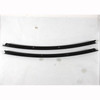 2011-2015 BMW F10 5-Series Rear Window Guide Trim Covers High Gloss Shadowline