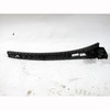 06-10 BMW E60 M5 Sedan Front Center Console Cover Strip Black Merino Leather