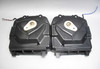 2011-2014 BMW 5-Series 6-Series Factory Standard Floor Subwoofer Speaker Pair OE