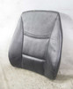 2009-2012 BMW E90 E91 3-Series 4door Left Front Seat Backrest Pad Black Leather