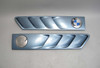 BMW Z3 Roadster Coupe Side Cowl Grille Pair Left Right Atlanta Blue 1996-2002 OE - 21908