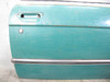 BMW E21 3-Series Coupe 320i Right Factory Door Shell Jade Green 1977-1983 OEM - 22009